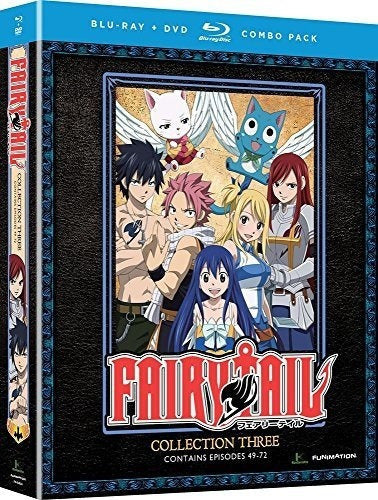 Fairy Tail: Colección Tres (combo Blu-ray / dvd)