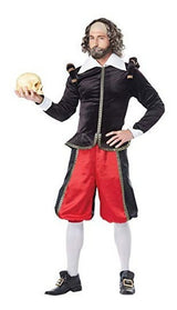 Disfraz De William Shakespeare Para Adulto X-large