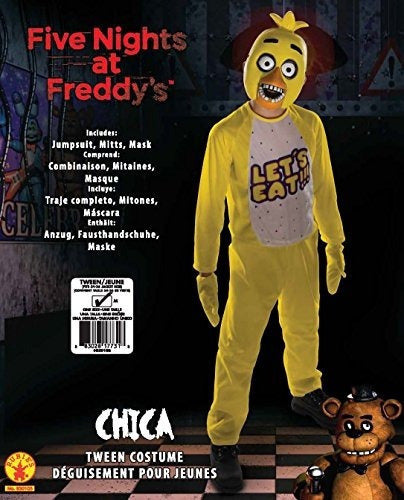 Rubie's 630105 Five Nights En El Juego De Vestuario Tween