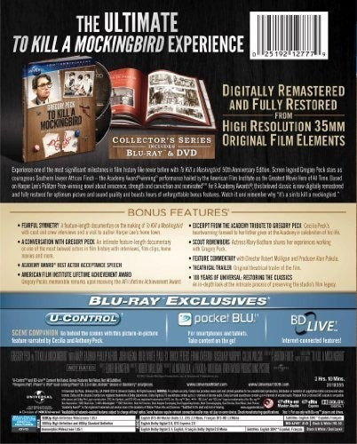 Matar A Un Ruiseñor [blu-ray]