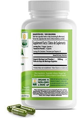 Cápsulas Orgánicas De Moringa Oleifera En Polvo Energía