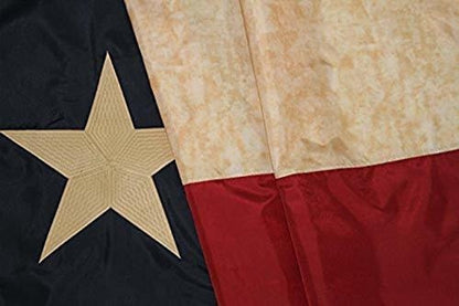 Bandera bordada de Texas vintage padres fundadores 3 x 5 pie