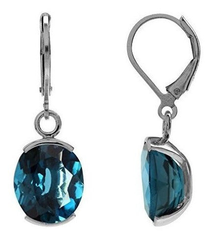 Pendientes Colgantes Con Lentejuelas En Plata