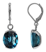 Pendientes Colgantes Con Lentejuelas En Plata