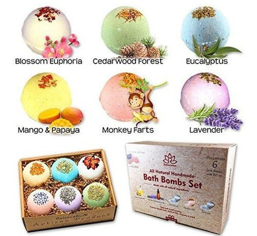 Set De Regalo De Bombas De Baño