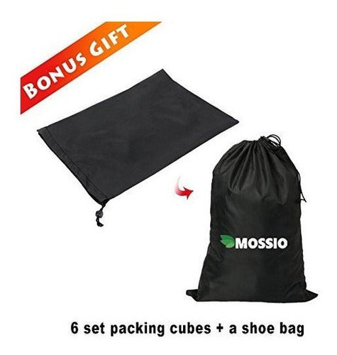 Set de 7 cubos de embalaje con bolsa pra viajar
