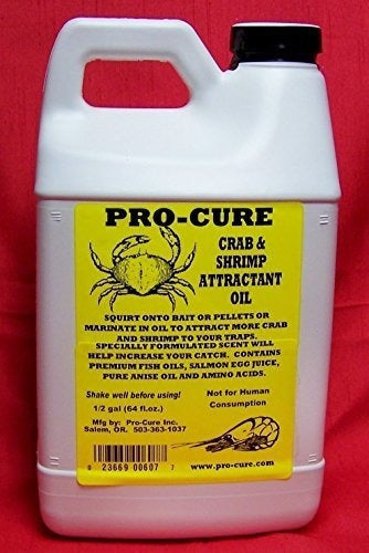 Aceite de cebo atrayente de cangrejo y camarones