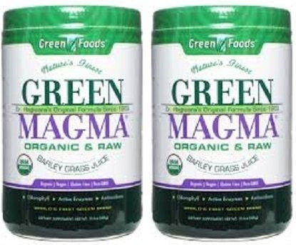 Green Magma 2 Pack Orgánico Y Crudo