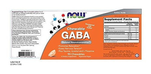 Ahora Gaba Sabor A Naranja, 90 Masticables