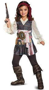 Disfraz De Disney Potc5 Capitán Jack Sparrow Girl Classic