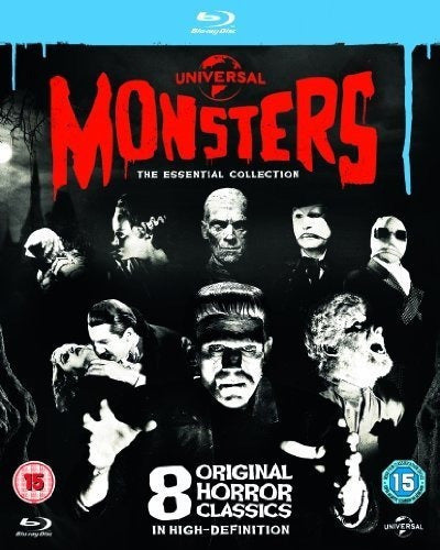 Monstruos Universales La Colección Esencial blu ray