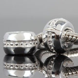 Clip Lock Charm Auténtico Plata De Ley 925 Tapones De Clips