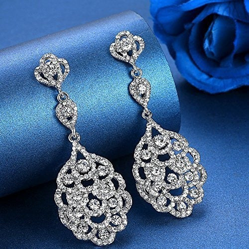 Aretes Pendientes Colgantes De Lágrima