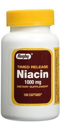 Niacina Time Release 1000mg 100ct.