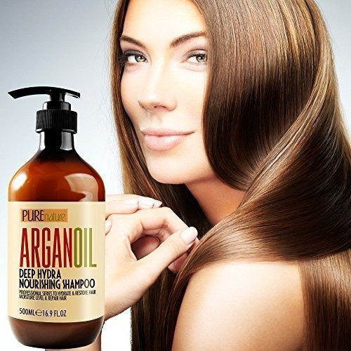 Champú De Aceite De Argán Marroquí.Sin Sulfato Orgánico