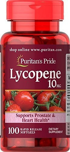 Licopeno 10 mg - 100 cápsulas blandas