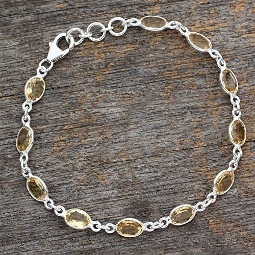 Pulsera De Tenis De Plata