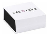 Cate & Chloe Valerie Pride Aretes Colgantes De Oro Blanco