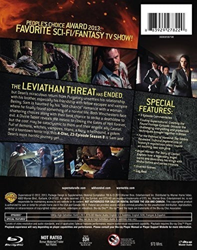 Sobrenatural: Temporada 8 [blu-ray]