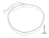 Collar de doble cadena italiano