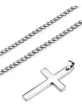 Jewelbeauty Collar Simple De Plata Con Colgante De Cruz