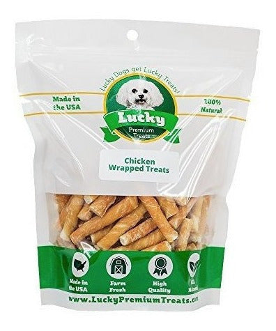 Pollo Envuelto En Pollo Masticables Para Perros