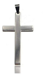 Jewelbeauty Collar Simple De Plata Con Colgante De Cruz