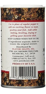 Pimienta mezclada Krazy original de Jane - 2.5 oz.