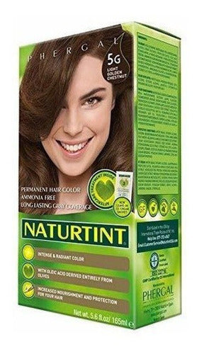 Color De Cabello Permanente Castaño Dorado