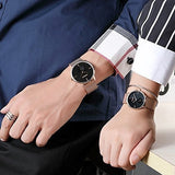 Reloj De Marca Suizo Para Hombres, Mujeres, Acero
