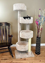 Nuevos Cat Condos 190209 Torre Para Gatos Grande Con 4