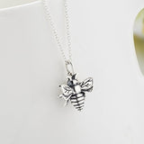 Collar Abeja Yfn Collar De Plata Esterlina Abejorro Abeja