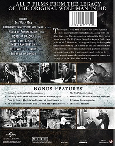 El hombre lobo: Colección completa de legados [blu-ray]