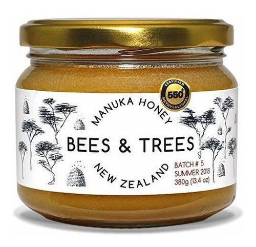 Abejas y Árboles 500 Mg 100% Miel de Manuka Nueva Zelanda