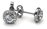Pendientes de plata para mujer, hermoso juego de aretes