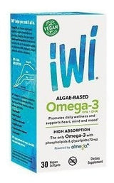 Omega-3 Epa Dha, De Origen Vegetal, 850 Mg De Aceite