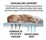 Cama Para Perros Furhaven Gel De Enfriamiento Memory Foam