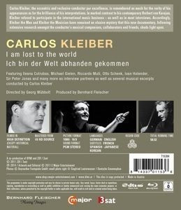 Carlos Kleiber: Estoy Perdido En El Mundo [blu-ray]