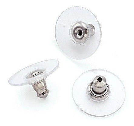 Kissitty 100 Pares De Aretes Hipoalergénicos De Acero