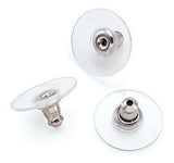 Kissitty 100 Pares De Aretes Hipoalergénicos De Acero