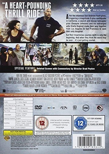 San Andreas [dvd] [2015]