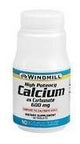 Carbonato De Calcio Del Molino De Viento 600mg 60 Tabletas