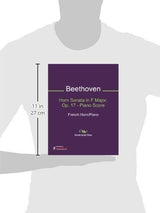 Libro - Sonata De Cuerno En Fa Mayor, Op. 17
