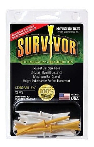 Greenkeepers Survivor Golf Standard Tee, 2 3/4