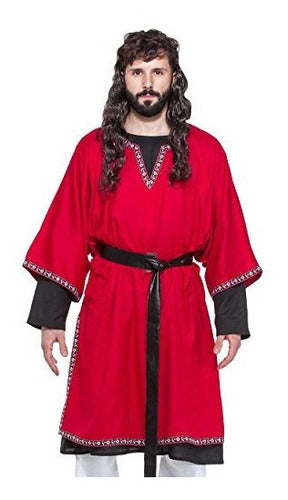 Renacimiento Medieval Pirata Vikingo Larp Disfraz Hombre