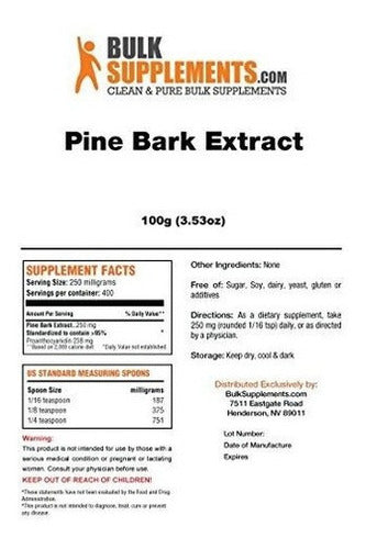 Extracto De Corteza De Pino (100