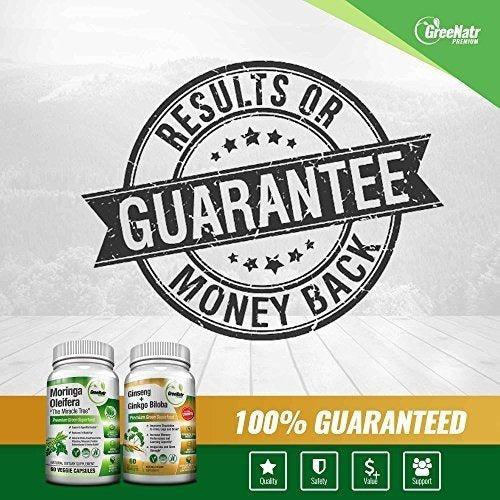 Paquete Focus + Energy | Tabletas De Panax Ginseng Y Ginkgo