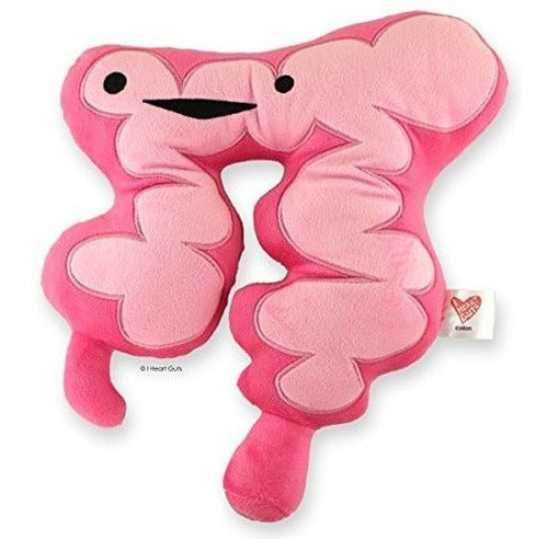 Peluche con texto en inglés