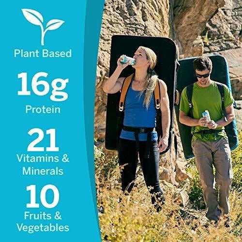 Batido Orgánico De Nutrición Vegan A Base De Plantas