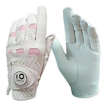 Finger Ten Guante De Golf Para Mujer, Mano Derecha,
